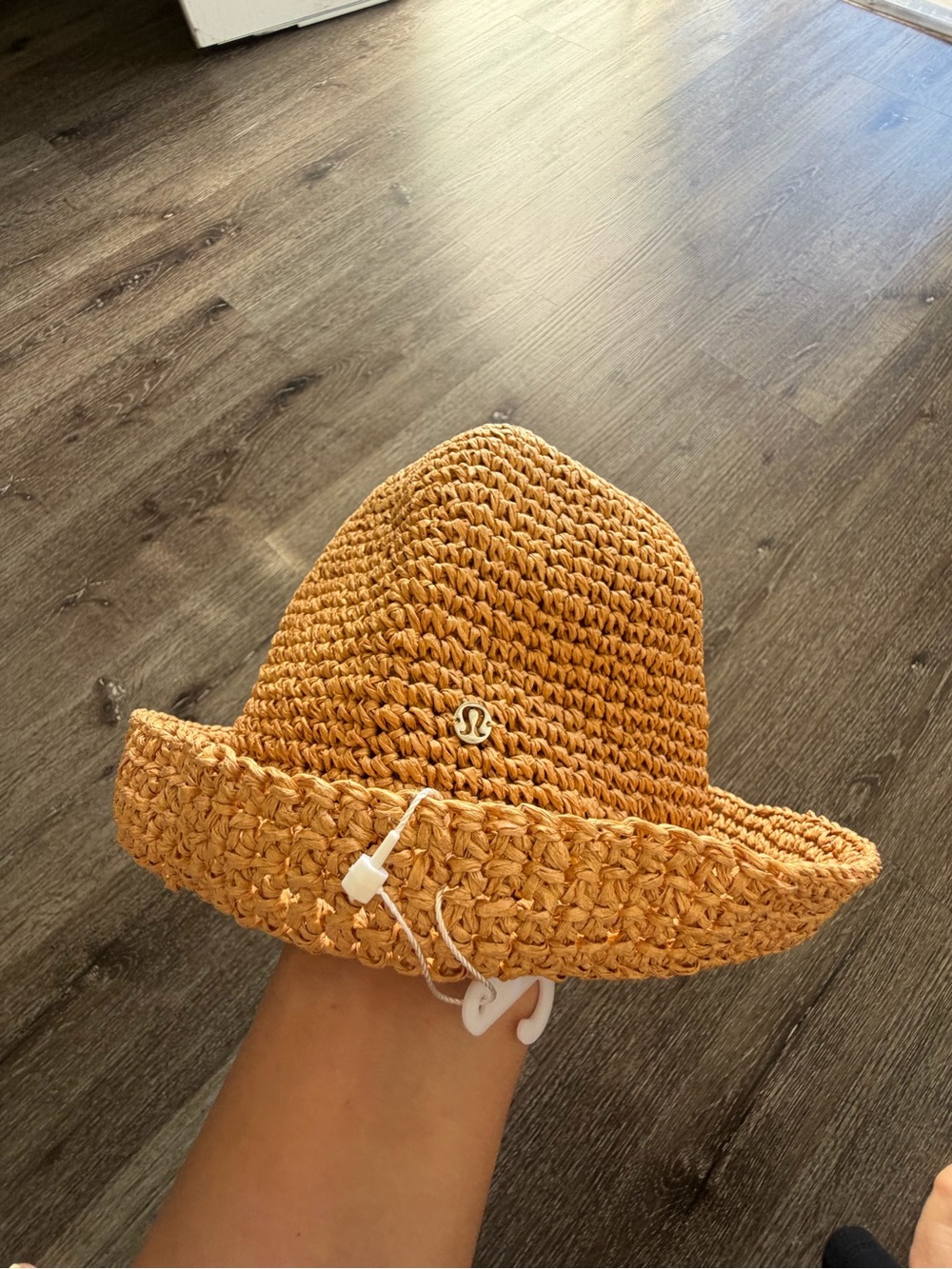 lululemon athletica Woven Raffia Sun Hat - Tan/Golden
